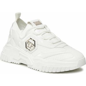 Sneakersy PHILIPP PLEIN Hi-Top Sneakers Predator TM FACS USC0464 PTE003N White 01