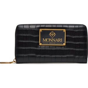 Velká dámská peněženka Monnari PUR0141-020 Shiny Black