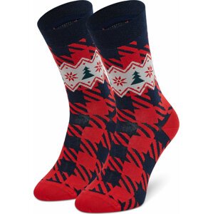 Pánské klasické ponožky Freakers LMSWI-RNV Červená