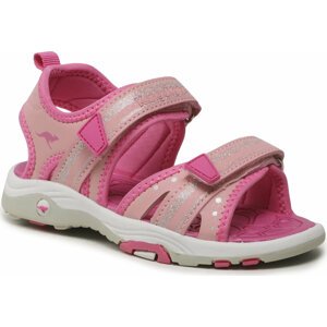 Sandály KangaRoos K-Leni Fee 10044 000 6382 M Rose/Daisy Pink