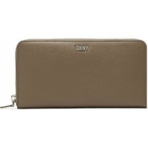 Velká dámská peněženka DKNY Bryant-New Zip Aroun R8313658 Tuffle TRF