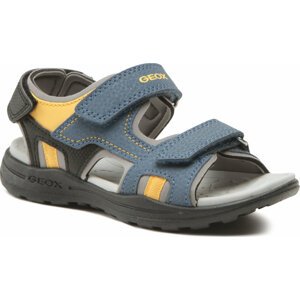 Sandály Geox J Vaniett Boy J155XB015CEC4B2G S Avio/Dk Yellow