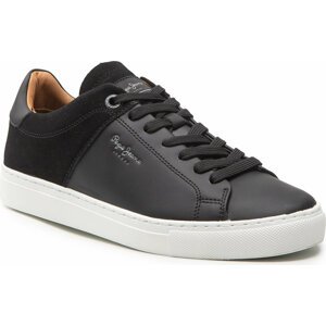 Sneakersy Pepe Jeans Joe Cup Split PMS30846 Black 999