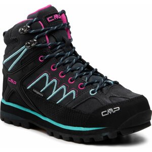 Trekingová obuv CMP Moon Mid Wmn Trekking Shoe Wp 31Q4796 Antracite/Acqua 33UL