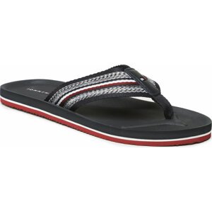 Žabky Tommy Hilfiger Comfort Corporate Beach Sandal FM0FM04616 Desert Sky DW5