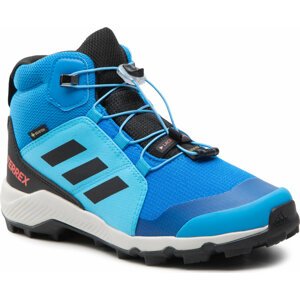 Boty adidas Terrex Mid Gtx K GORE-TEX GY7682 Blue Rush/Grey Six/Turbo