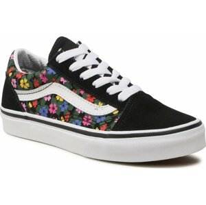 Tenisky Vans Old Skool VN0A7Q5FBZW1 Floral Black/White