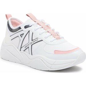 Sneakersy Armani Exchange XDX039 XV311 S939 Op.White+Rose+Night