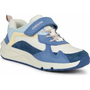 Sneakersy Geox J Rooner Girl J36HRA 01122 C4B2M D Avio/Lt Yellow