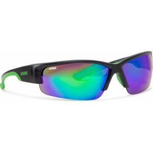 Sluneční brýle Uvex Sportstyle 215 Black Mat Green