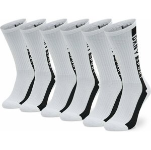 Sada 3 párů pánských vysokých ponožek DKNY Lester S5_6232_DKY White