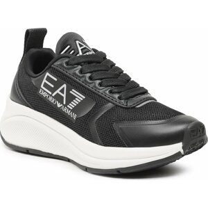 Sneakersy EA7 Emporio Armani XSX110 XCC73 N763 Black/Silver