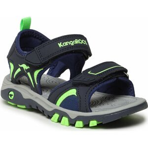 Sandály KangaRoos K-Mont II 18729 000 4054 Dk Navy/Lime