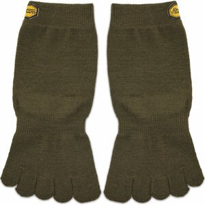 Klasické ponožky Unisex Vibram Fivefingers Blend Crew S18C01 Military Green
