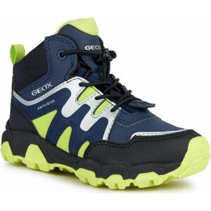 Sneakersy Geox J Magnetar Boy B Abx J263ZA 0CEFU C0749 S Navy/Lime