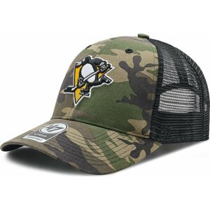 Kšiltovka 47 Brand NHL Pittsburgh Penguins Trucker H-CBRAN15GWP-CM Zelená