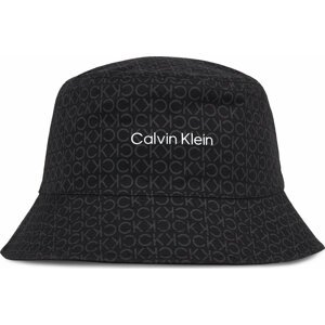 Klobouk Calvin Klein Monogram Reversible Bucket Hat K60K611158 Ck Black/Ck Black Mono BAX