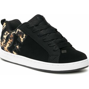 Sneakersy DC Court Graffik 300678 Black/M Gold BMG