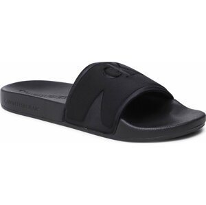 Nazouváky Calvin Klein Jeans Slide High/Low Frequency YM0YM00661 Black BDS