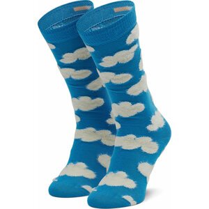 Vysoké dětské ponožky Happy Socks KCLO03-6000 Modrá