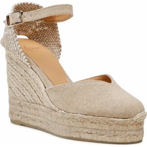 Espadrilky Castañer Chiarita/8ED/002 022206-2017-35 Sand