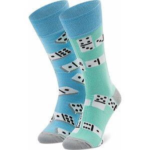 Klasické ponožky Unisex Todo Socks Domino Multicolor