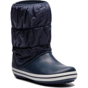 Sněhule Crocs Winter Puff Boot 14614 Navy/White