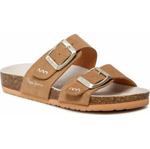 Nazouváky Pepe Jeans Oban Basic PLS90564 Tobacco 859