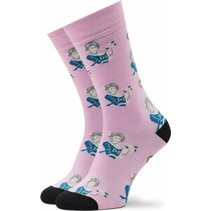 Klasické ponožky Unisex Curator Socks Marie Antoinette Růžová