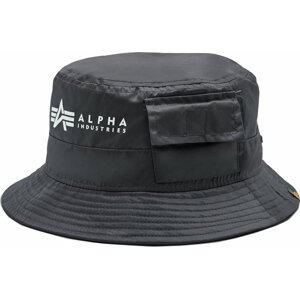 Klobouk bucket hat Alpha Industries AI.116911 Černá
