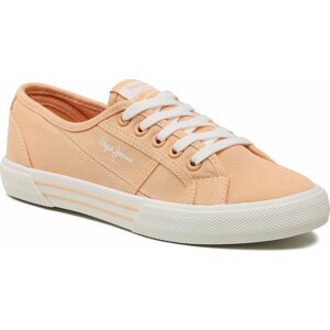 Tenisky Pepe Jeans Brady Basic W PLS31287 Light Orange 129