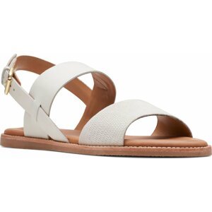 Sandály Clarks Karsea Strap 26171875 Off White Combi