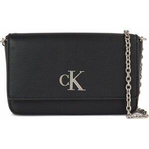 Dámská peněženka Calvin Klein Jeans Minimal Monogramwallet W/Strap T K60K611238 Black BDS