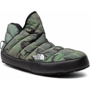 Bačkory The North Face Thermoball Traction Bootie NF0A3MKH28F1 Thyme Brushwood Camo Print/Tnf Black