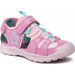 Sandály Geox J Vaniett G.B J256AB 0AJ15 CE84A S Pink/Aqua