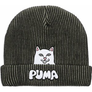 Čepice Puma Puma X Ripndip Beanie 024926 01 Black/Eucalyptus