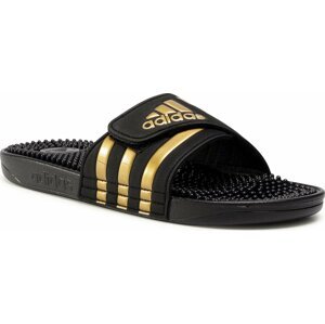 Nazouváky adidas adissage EG6517 Core Black/Core Gold/Core Black