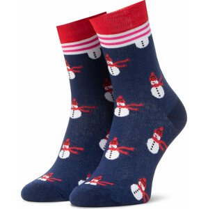 Klasické ponožky Unisex Dots Socks DTS-SX-477-G Tmavomodrá