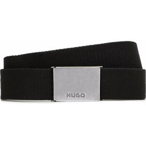 Pánský pásek Hugo 50499079 Black 001
