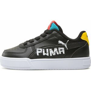 Sneakersy Puma Caven Brand Love Ps 389733 02 Black/White/Aqua/Red/Yellow