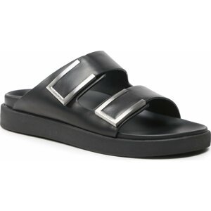 Nazouváky Calvin Klein Adj Slide W/Hw HW0HW01477 Black BEH