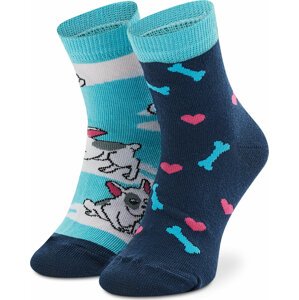 Vysoké dětské ponožky Todo Socks Lovely Dog Multicolor
