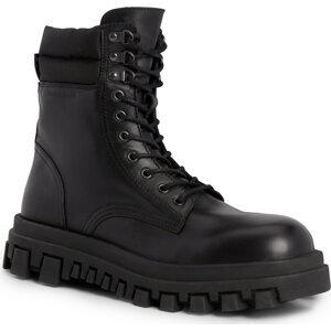 Turistická obuv Tommy Jeans Tjm Elevated Outsole Boot EM0EM01251 Black BDS