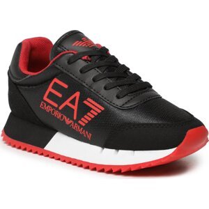 Sneakersy EA7 Emporio Armani XSX107 XOT56 S392 Black/Racing Red