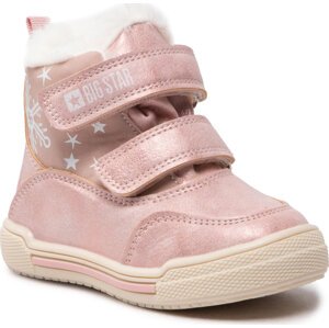Kozačky Big Star Shoes KK374188 Pink