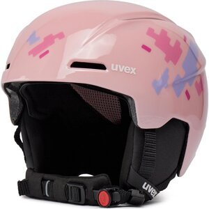 Lyžařská helma Uvex Viti 5663151501 Pink Puzzle