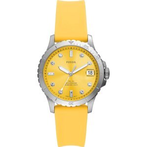 Hodinky Fossil FB-01 ES5289 Yellow/Silver
