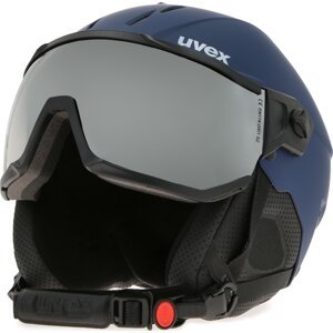 Lyžařská helma Uvex Instinct visor 5662601005 Navy Mat