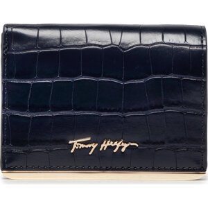 Malá dámská peněženka Tommy Hilfiger Modern Small Wallet Croc AW0AW11770 0G2