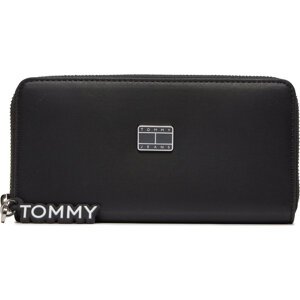 Velká dámská peněženka Tommy Jeans Tjw City Girl Large Za AW0AW15835 Black BDS